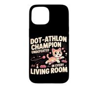 Carcasa para iPhone 15 Dot ATHLON Champion Undefeated IN Every Living Room