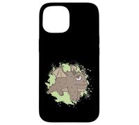 Carcasa para iPhone 15 Dragón Gordo en Animal Divertido Kawaii