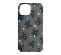 Carcasa para iPhone 15 DreamWorks Dragons Toothless Expressions All Over Print