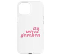 Carcasa para iPhone 15 Du wirst gesehen - Positive Affirmations