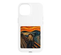 Carcasa para iPhone 15 ECCE Homo Scream Cecilia Divertido Cool gráfico Jesus