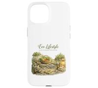 Carcasa para iPhone 15 Eco Lifestyle Viviendo En Armonía
