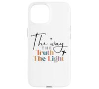 Carcasa para iPhone 15 El Camino La Verdad La Luz Jesús Fe Cristiana