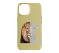 Carcasa para iPhone 15 El león y el Cordero