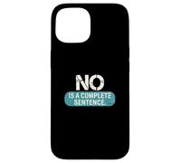 Carcasa para iPhone 15 El NO es un empoderamiento de recuperación Completa de oraciones