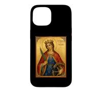 Carcasa para iPhone 15 Elegant Catholic Icon of St. Catherine of Alexandria