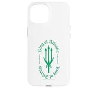 Carcasa para iPhone 15 Emblema Circular Trident de los señores de la Atlántida Aquaman