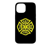Carcasa para iPhone 15 Emergency Medical Services EMS EMR EMT Firefighter Paramedic
