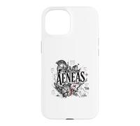 Carcasa para iPhone 15 Eneas Trojan Hero Journey Roma Virgilio Eneida