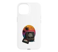 Carcasa para iPhone 15 Eran Mejores Tiempos Retro Nostalgia de los 90