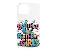 Carcasa para iPhone 15 Es el cumpleaños de mi Hermano Pavo Real Bro Family Bday