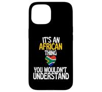 Carcasa para iPhone 15 Es una Cosa Africana Que no entenderías África Divertida