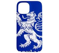 Carcasa para iPhone 15 Escocia Souvenir Crest: Scottish Pride Rugby - Lion Rampant
