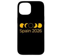 Carcasa para iPhone 15 España Camino de la Totalidad 2026 Total Solar Eclipse Tops y Camisetas