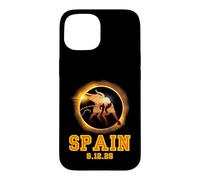 Carcasa para iPhone 15 España Valencia Spana Totalidad Eclipse Solar Agosto 12 2026