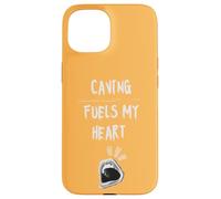 Carcasa para iPhone 15 Espeleología alimenta mi corazón Cave Explorer Espeleología Pasatiempo