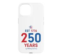 Carcasa para iPhone 15 EST 1776 250 Years of Making History Patriotic American USA