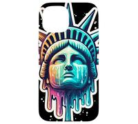Carcasa para iPhone 15 Estatua de la Libertad, Nueva York, EE.UU., Gotham, américa diseño