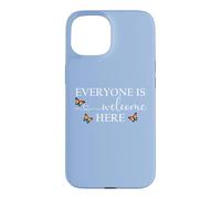 Carcasa para iPhone 15 Everyone is Welcome Here Pride Sign,LGBTQ Gay Lesbian LGBT
