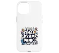 Carcasa para iPhone 15 Examen Final Estudio de estrés Humor Diseño