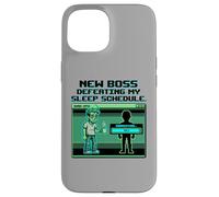 Carcasa para iPhone 15 Expecting Dad Gamer New Boss Sleep Schedule