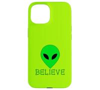 Carcasa para iPhone 15 Extranjero DIVERSO PEQUEÑO Verde Hombre Creer