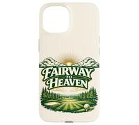Carcasa para iPhone 15 Fairway To Heaven Golf - Vintage Retro para Golfistas Hombre Cueva