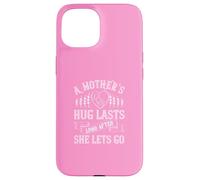 Carcasa para iPhone 15 Familia de Fuentes Mother's Hug Lasts Forever Love Quote
