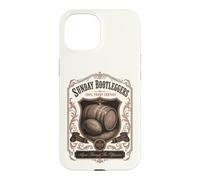 Carcasa para iPhone 15 Fantasía Fútbol Domingo Bootleggers Whisky Etiqueta Estilo
