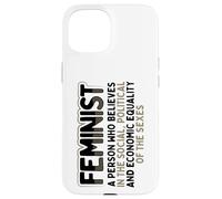 Carcasa para iPhone 15 Feminista Social Política Igualdad Económica Sexos Feminismo