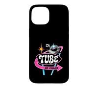 Carcasa para iPhone 15 Ferret Tube of Chaos Retro Pet Owner Vintage Sign Design