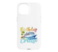 Carcasa para iPhone 15 Fiesta de cumpleaños de Brother of The Birthday Cruise King
