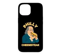 Carcasa para iPhone 15 Filete con Queso de Filadelfia Benjamin Franklin Philadelphia Foods
