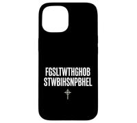 Carcasa para iPhone 15 For God So Loved The World FGSLTWTHGOB Faith Christian