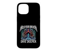 Carcasa para iPhone 15 Freediver Scuba Hold Your Breath Dive Deeper