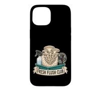 Carcasa para iPhone 15 Fresh Flush Club Hongos Bloque Rocío
