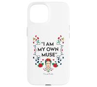 Carcasa para iPhone 15 Frida Kahlo Art I Am my Own Muse Cita Feminismo PAPL1674
