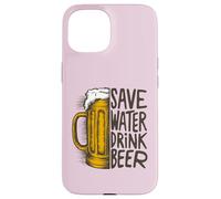 Carcasa para iPhone 15 Funny Bar Alcohol Drinking Party Beer Brew Craft Cerveza
