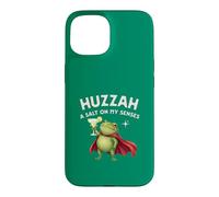 Carcasa para iPhone 15 Funny Frog Knight Huzzah Salt On My Senses Margarita Sarcasmo