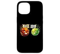 Carcasa para iPhone 15 Funny She Loves Me More Basketball Vs Tennis