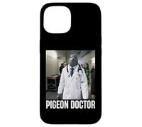 Carcasa para iPhone 15 Funny Tuff Pigeon Doctor 2026 Nuevo Brainrot Meme Kid AI Broma
