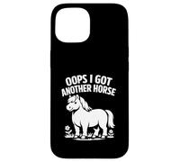 Carcasa para iPhone 15 Funny Ups, Tengo Otro Caballo