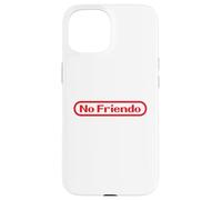 Carcasa para iPhone 15 Funny Videogamer Pun. No Friendo Text Retro Video Game