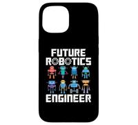 Carcasa para iPhone 15 Future Robotics Engineer Funny Robot Engineering Kids