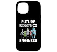 Carcasa para iPhone 15 Future Robotics Engineer Funny Robot Engineering Kids