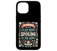 Carcasa para iPhone 15 G-Mama Spoiling Is My Game Funny Grandma Mother's Day