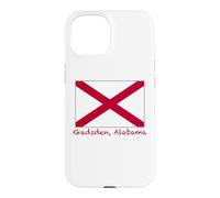 Carcasa para iPhone 15 Gadsden, Bandera de Alabama, Recuerdo de Estados Unidos