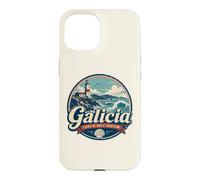 Carcasa para iPhone 15 Galicia España Faro del Cabo Sileiro Costa Norte