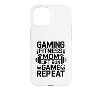 Carcasa para iPhone 15 Gaming Fitness Lift Run Game Walk Repeat