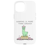 Carcasa para iPhone 15 Ganar Es Más Que Suficiente Llama Mediocre Graciosa